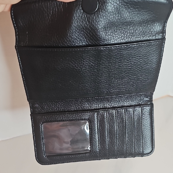 Hurley Black Textured Wallet - Picture 8 of 8